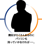 機材がたくさんあるのにパソコンも持っていかなければ・・・。